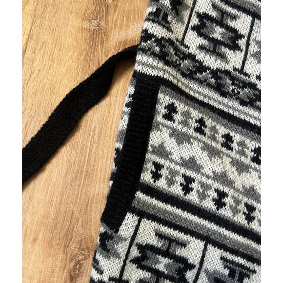 Splendid Longline Sweater Vest Size XS/S Southwestern Totem Aztec Wool Mohair - Picture 8 of 10